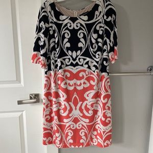 Cute INC dress with exposed back zipper